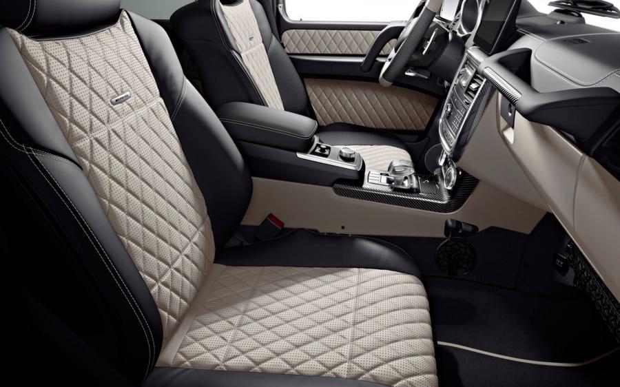 Интерьер Mercedes-AMG G63 50th Anniversary Edition 2017 года  (фото 8 из 12)